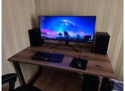 Стол Лота Лофт 140 25 мм юта / белый матовый фото покупателя 795