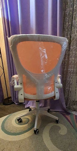 Компьютерное кресло Konfi pink / white фото покупателя 120