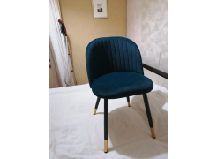 Стул на металлокаркасе Gabi blue / black фото покупателя 45