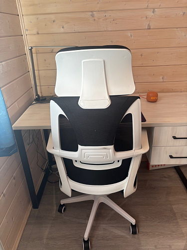 Компьютерное кресло Golem dark gray / gray / white фото покупателя 50