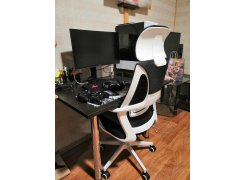 Компьютерное кресло Golem dark gray / white фото покупателя 34