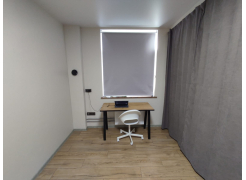 Стол Тринити Лофт 120 32 мм бетон / черный матовый фото покупателя 470