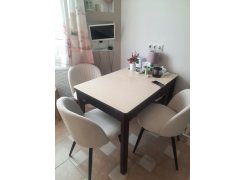 Стул на металлокаркасе Gabi 1 light purple / black фото покупателя 234