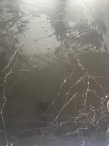 Керамический стол Вилли 140(200)х80 carmen light grey / черный фото покупателя 74