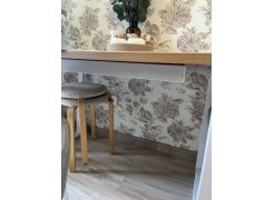 Стол Лота Лофт 140 25 мм юта / белый матовый фото покупателя 291