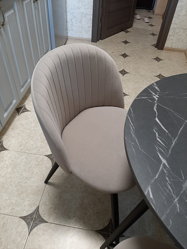 Стул на металлокаркасе Gabi-1 wine red / black фото покупателя 260