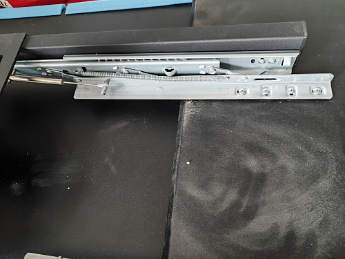 Керамический стол Вилли 140(200)х80 carmen light grey / черный фото покупателя 29