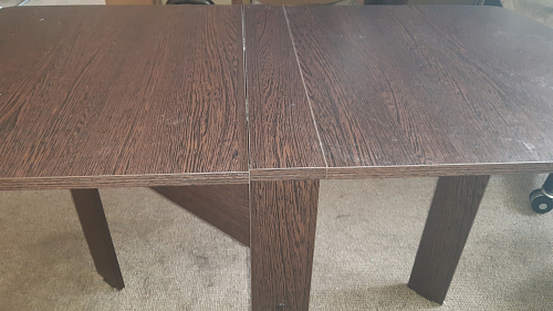 Стол-книжка СтК6 венге / дуб молочный высота 54 см фото покупателя 58