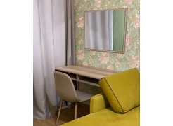 Письменный стол Леон Лофт дуб делано темный / черный матовый фото покупателя 52