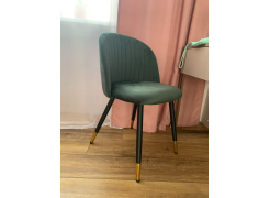 Стул на металлокаркасе Gabi green / black фото покупателя 948