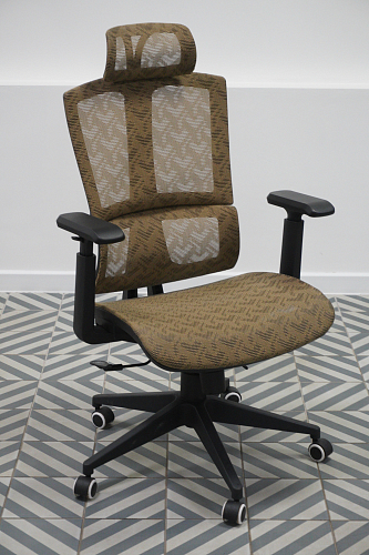 Компьютерное кресло Lanus gray / black из шоурума 4