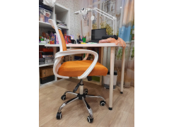 Компьютерное кресло Ergoplus light gray / white фото покупателя 15