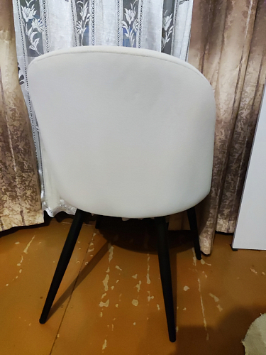 Стул на металлокаркасе Gabi green / black / silver фото покупателя 184