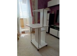 Компьютерный стол КСТ-12 белый фото покупателя 4