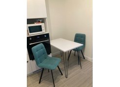 Стул на металлокаркасе Чилли светло-серый / черный фото покупателя 389