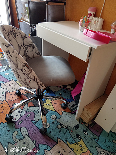 Компьютерное кресло Melody/Мелоди молочное фото покупателя 212