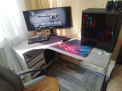 Стол письменный СПм-25 правый венге фото покупателя 45