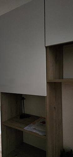 Модульная гостиная Алетра дуб крафт серый / глянец белый комплектация 1 фото покупателя 11