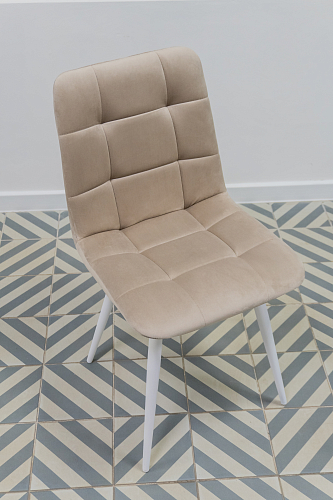 Стул на металлокаркасе Чилли темно-серый / черный каркас из шоурума 6