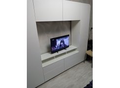 Готовая гостиная Румба белый / белый глянец  - Уцененный экземпляр фото покупателя 66