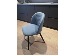 Стул на металлокаркасе Gabi 1 light blue / black фото покупателя 6