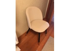 Стул на металлокаркасе Gabi 1 gray / black фото покупателя 680