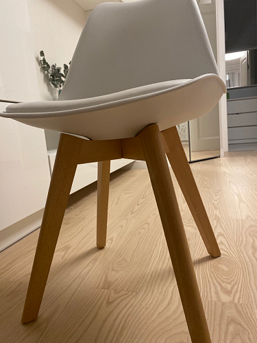 Стул Bonuss blue / wooden legs фото покупателя 116