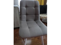 Стул на металлокаркасе Чилли горчичный / белый фото покупателя 653