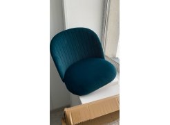 Стул на металлокаркасе Gabi blue / black фото покупателя 337