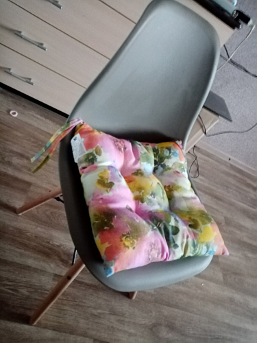 Стул Cindy Eames mod. 001 khaki / natural фото покупателя 214