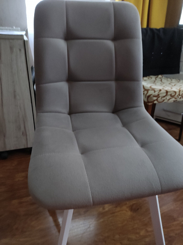 Комплект стульев Чилли 2 шт бежевый / черный фото покупателя 653