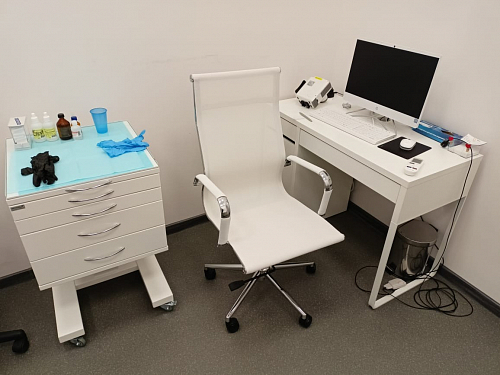 Компьютерное кресло Reus белая сетка / хром фото покупателя 7