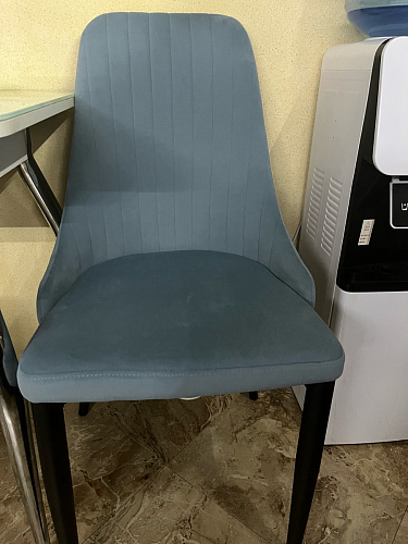 Стул на металлокаркасе Kora beige / black фото покупателя 246