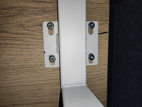 Деревянный стол Лота Лофт 120х75 белый матовый / дуб крафт золотой фото покупателя 354