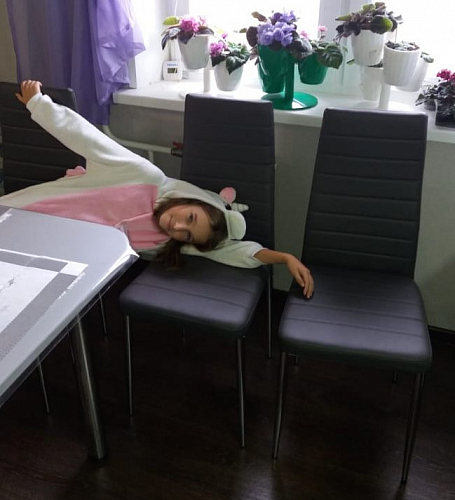 Стул на металлокаркасе DC2-001 green / black фото покупателя 17