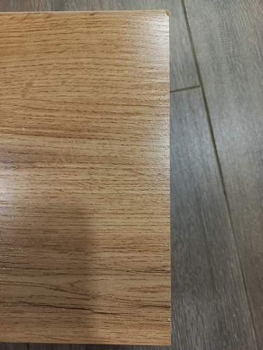 Письменный стол Лео Лофт черный матовый / дуб делано темный фото покупателя 6