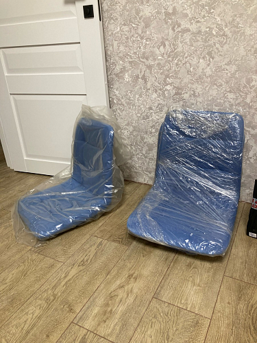 Комплект стульев Чилли 4 шт темно-серый / черный фото покупателя 577