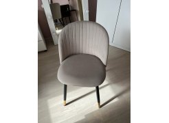 Стул на металлокаркасе Gabi 1 gray / black фото покупателя 455