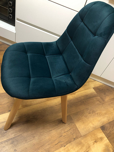 Деревянный стул Filip light purple / wood фото покупателя 4