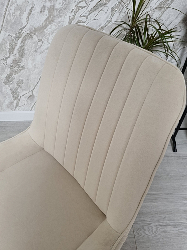 Стул на металлокаркасе Seda 01 blue / gold / black фото покупателя 6