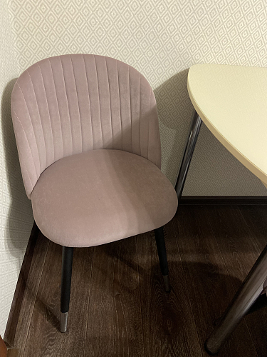 Стул на металлокаркасе Gabi gray / black фото покупателя 983