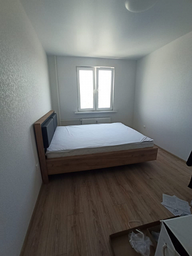 Двуспальная кровать Клауд 160х200 парящая дуб крафт золотой / антрацит фото покупателя 386