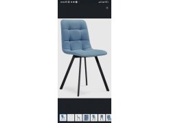 Стул на металлокаркасе Чилли розовый / черный каркас фото покупателя 53