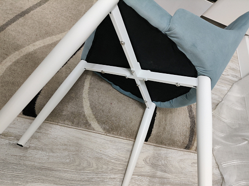 Стул на металлокаркасе Kora beige / black фото покупателя 417