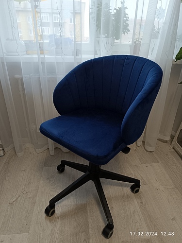 Компьютерное кресло Пард экокожа белый фото покупателя 90