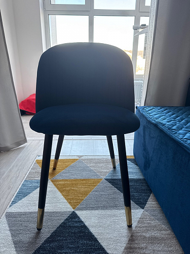 Стул на металлокаркасе Gabi-1 wine red / black фото покупателя 548