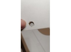 Письменный стол СПм-25 левый белый  - Уцененный экземпляр фото покупателя 87