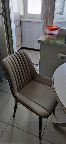 Комплект стульев Седа К 4 шт латте / черный фото покупателя 17