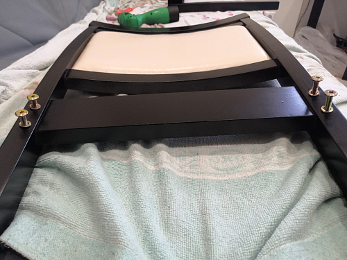 Обеденная группа Modis (стол и 4 стула) cappuccino / cream фото покупателя 10