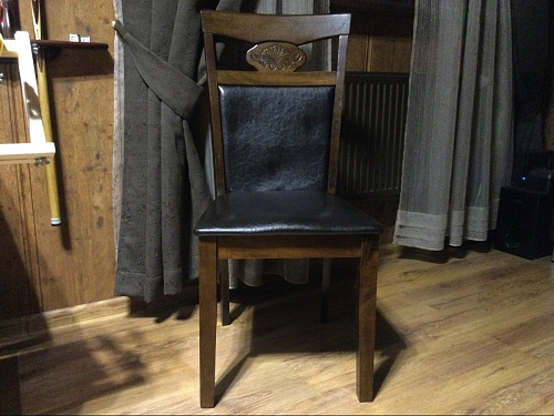 Стул деревянный Luiza dirty oak / dark brown фото покупателя 9